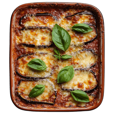 Aubergines à la parmigiana