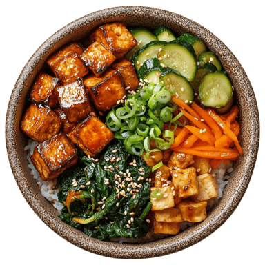 Bibimbap végan facile