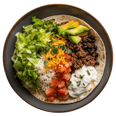 Burritos au bœuf épicé