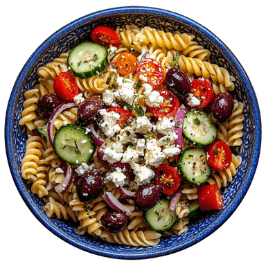 Salade de pâtes à la grecque