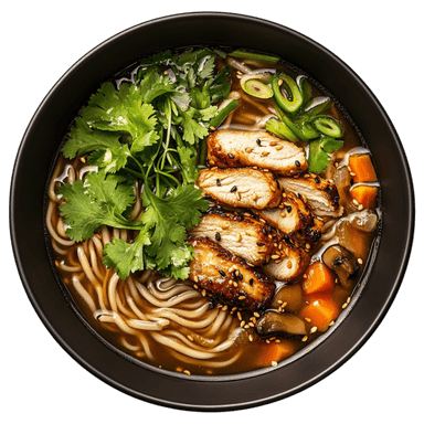 Soupe repas à l'asiatique