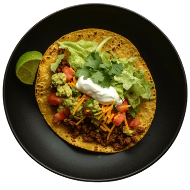 Tacos au bœuf haché épicé