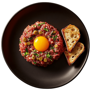 Tartare de bœuf classique